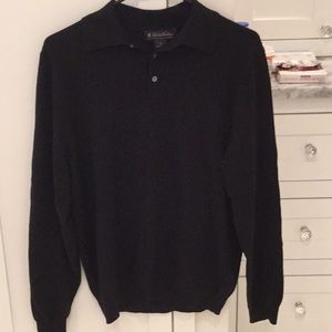 Black Brooks brothers sweater.  What a deal!